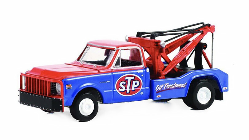 Chevrolet C-30 Pick-up Dually Wrecker 1971 1:64 - GreenLight