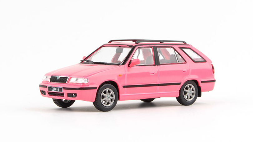 Škoda Felicia FL Combi 1998 Růžová 1:43 - Abrex