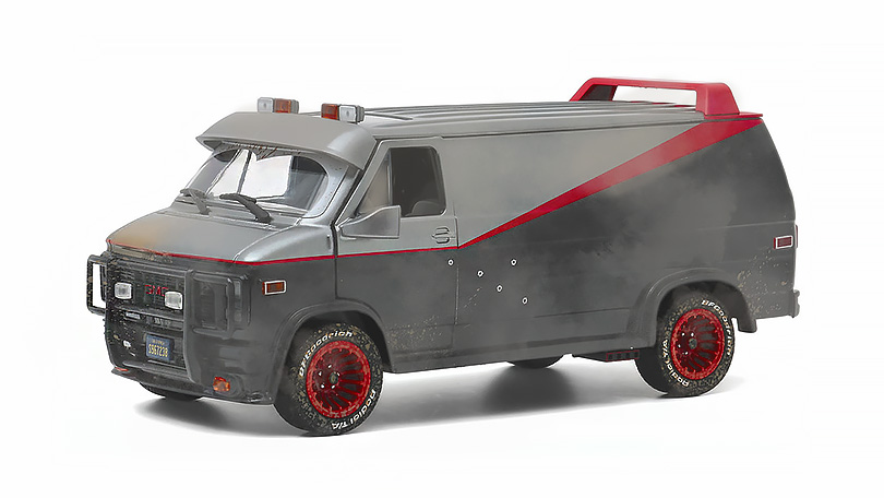 GMC Vandura Cargo G. Series Van A-Team 1983 1:24 - GreenLight