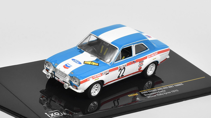 Ford Escort MKI #22 MK1 1600TC Winner Rally Ypres 1970 1:43 - IXO Models