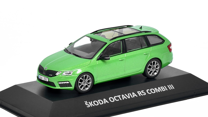 Škoda Octavia RS Combi III 1:43 Kaleidoskop slavných vozů časopis s modelem #56