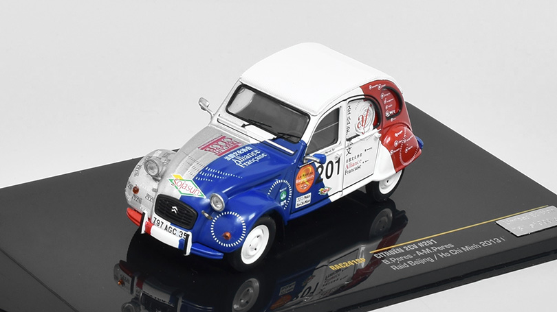 Citroen 2CV #201 Raid Beijing / Ho Chi Minh 2013 1:43 - IXO Models