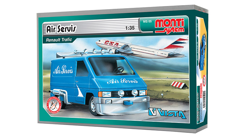 Renault Trafic Air Servis - stavebnice 1:35 - Monti System