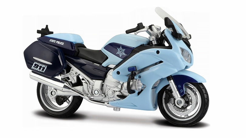 Yamaha FJR 1300A Policejní motocykl State Police 1:18 - Maisto 