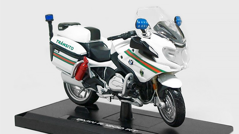 BMW R 1200 RT Policejní motocykl Transito 1:18 - Maisto 