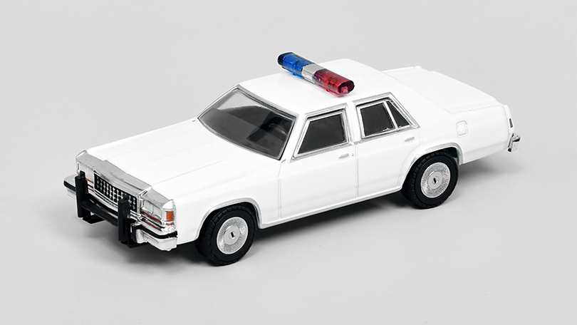 Ford LTD Crown Victoria Police 1980 1:64 - Greenlight