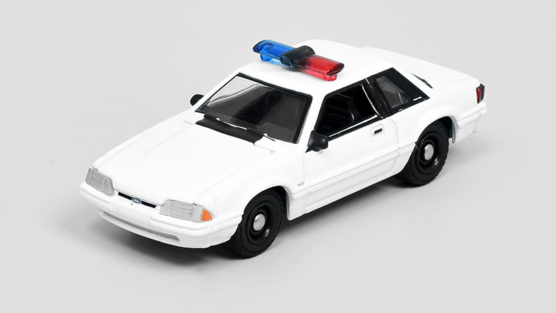 Ford Mustang SSP Police 1987 1:64 - Greenlight