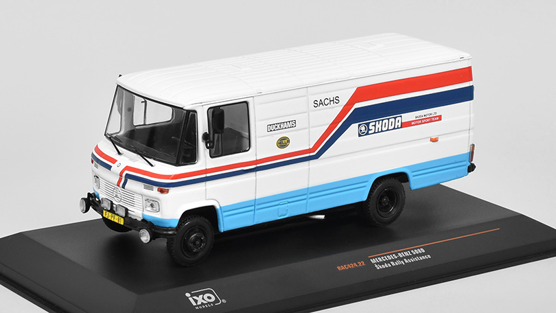 Mercedes 508D Škoda Rallye Team Service Assistance 1:43 - IXO Models 