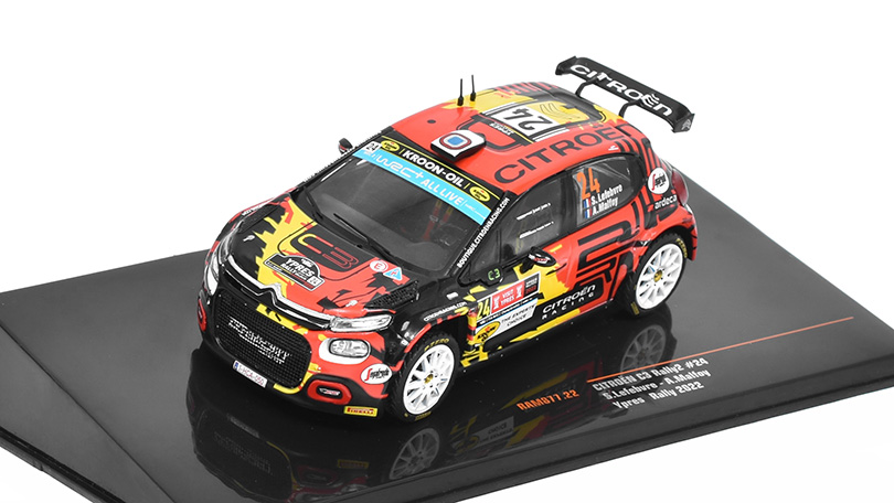 Citroen C3 Rally2 #24 WRC2 Rally Ypern 2022 1:43 - IXO Models