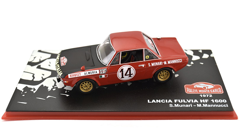 Lancia Fulvia HF 1600 #14 Rally Altaya 1972 1:43 - Altaya časopis s modelem