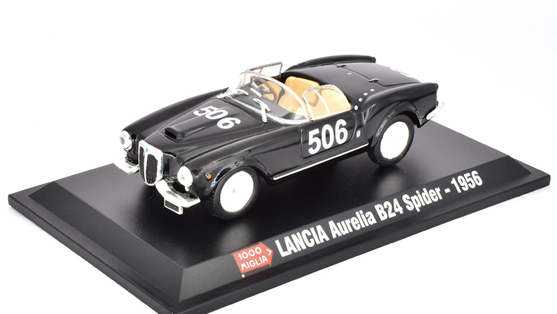 Lancia Aurelia B24 Spider #506 1956 1:43 Hachette časopis s modelem