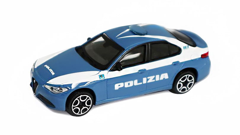 Alfa Romeo Giulia Polizia 2016 1:43 - BBurago