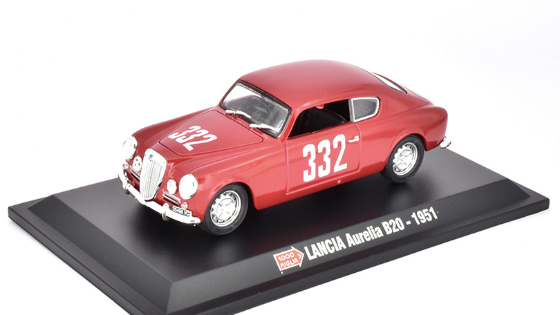 Lancia Aurelia B20 #332 1951 1:43 Hachette časopis s modelem