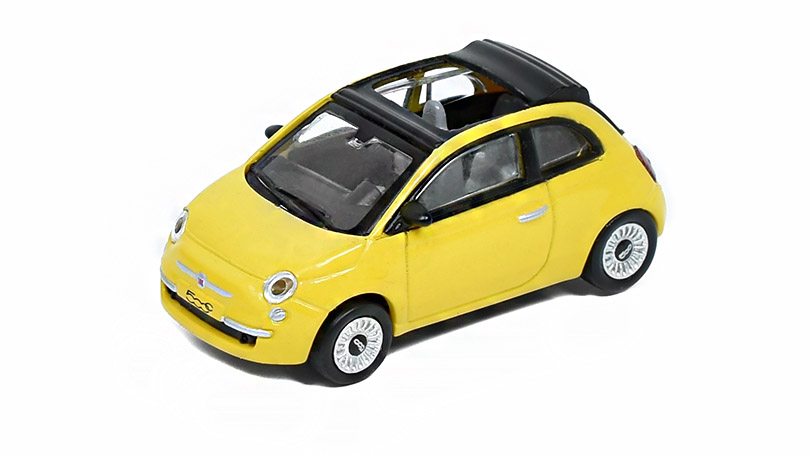 Fiat 500C 2009 1:87 - Norev 