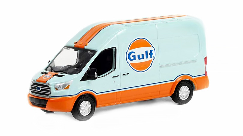 Ford Transit Gulf 2019 1:64 - GreenLight