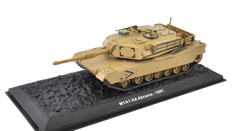 Abrams M1A1HA 1991 1:72 Atlas časopis s modelem 