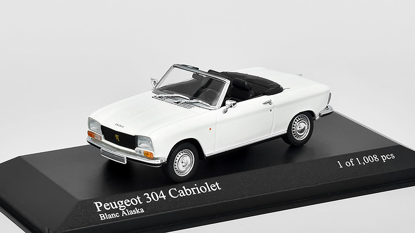 Peugeot 304 Cabriolet 1972 1:43 - Minichamps