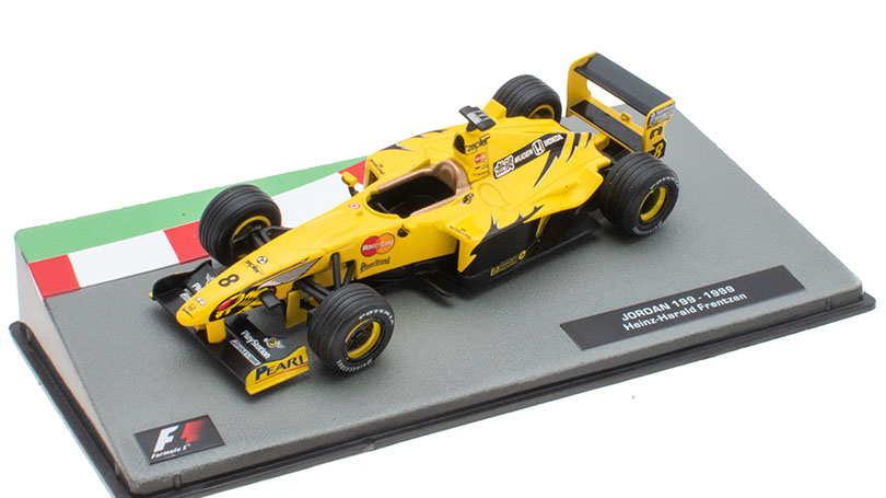 Jordan 199 1999 Heinz-Harald Frentzen 1:43 - Formula 1 Cars časopis s modelem