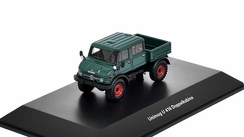 Mercedes Unimog U416 Doppelkabine 1:87 - BoS-Models