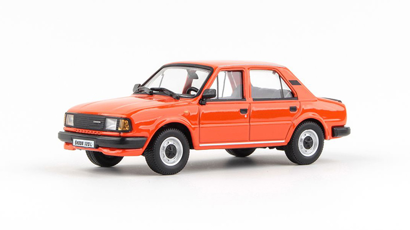 Škoda 120L 1984 Oranžová Brilantní 1:43 - Abrex