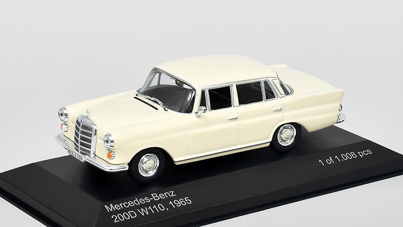 Mercedes-Benz 200D W110 1965 1:43 - WhiteBox