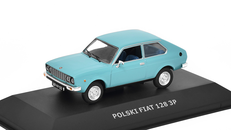 FSO Polski Fiat 128 3P 1:43 - DeAgostini Legendy FSO časopis s modelem #33