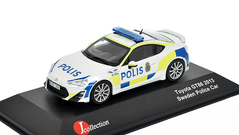 Toyota GT86 2013 Polis 1:43 - J collection 