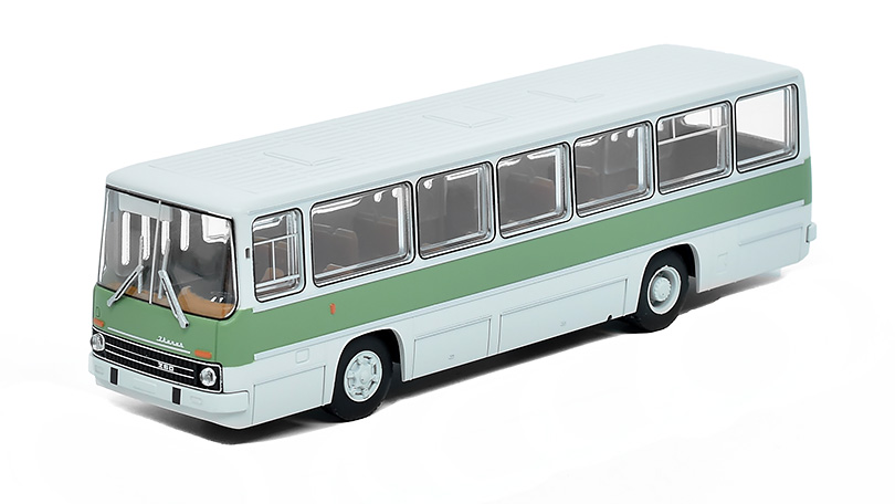 Ikarus 260 1972 šedá / zelená 1:87 - Brekina