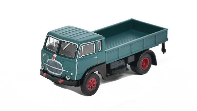 Fiat 642 Valník zelený 1:87 - Brekina