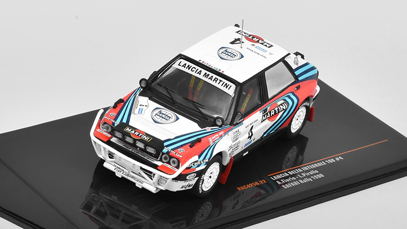 Lancia Delta HF Integrale 16V #4 Safari Rally 1990 1:43 - IXO Models