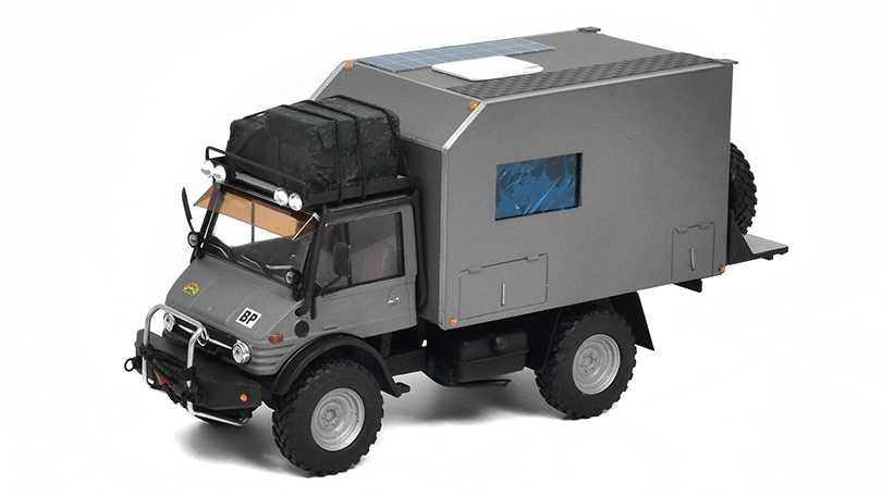 Mercedes-Benz Unimog Karavan 1:43 - Ručně upravený model