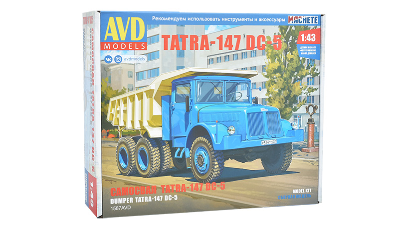 Tatra T-147 DC-5 Sklápěč - 1:43 AVD