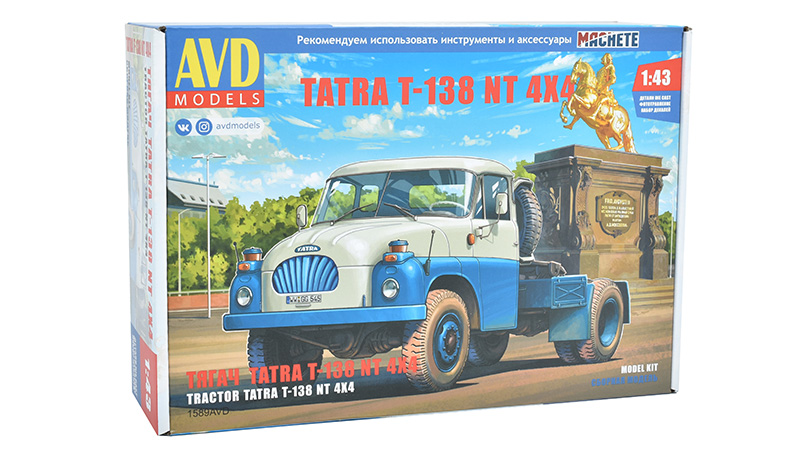 Tatra T-138 NT 4x4 - 1:43 AVD