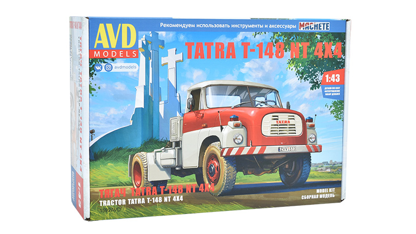 Tatra T-148 NT 4x4 - 1:43 AVD