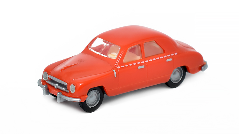 Škoda 1200 1952 1:87 - Igra - model ze sbírky