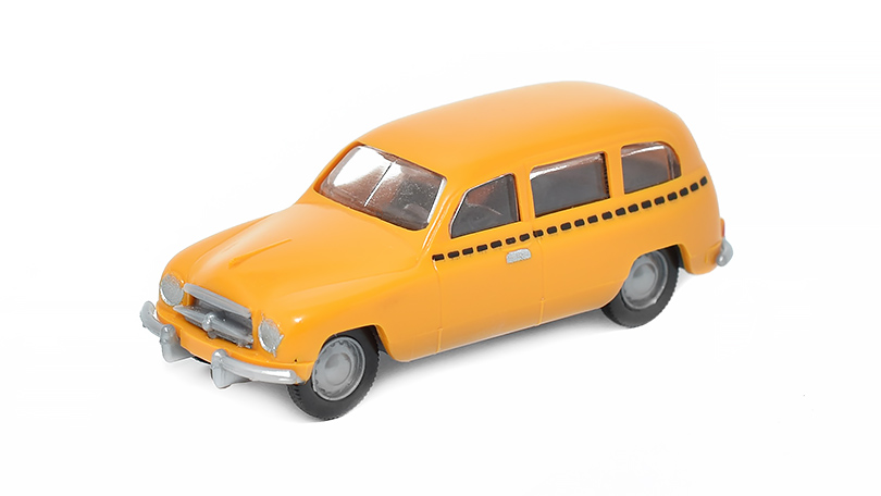 Škoda 1200 1952 1:87 - Igra - model ze sbírky