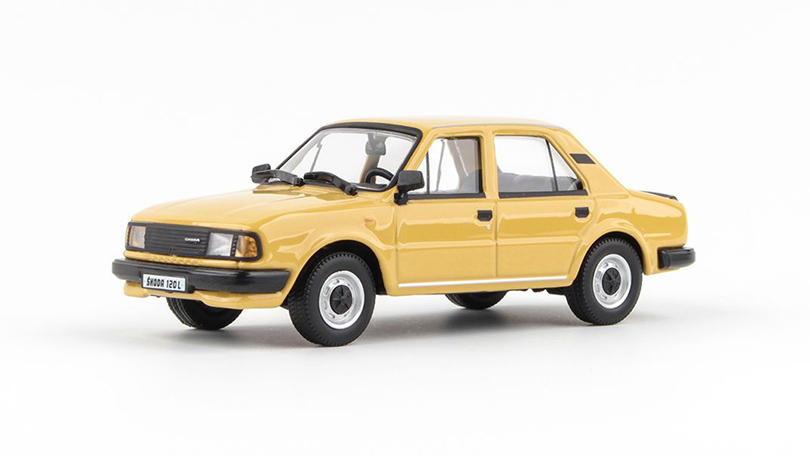 Škoda 120L 1984 Béžová Šampaň 1:43 - Abrex