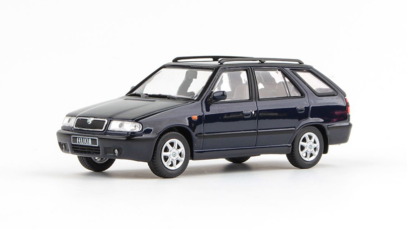 Škoda Felicia FL Combi 1998 Modrá Hlubinná Metalíza 1:43 - Abrex