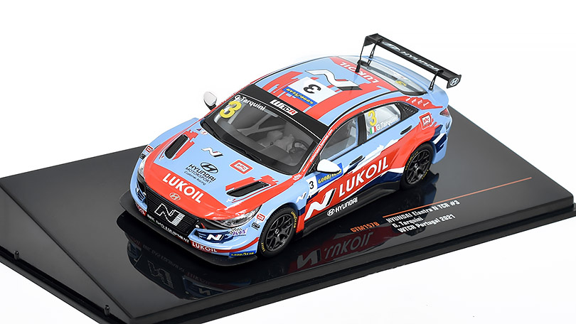 Hyundai Elantra N TCR #3 WTCR 2021 G. Tarquini 1:43 - IXO Models 