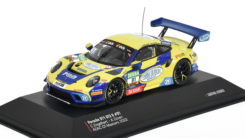 Porsche 911 GT3 R #91 ADAC GT-Masters 2022 Engelhart / Guven 1:43 - IXO Models