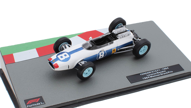 Ferrari 512 F1 1964 L.Bandini Mexican GP 1:43 - Formula 1 Cars časopis s modelem