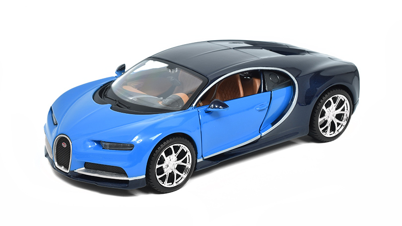 Bugatti Chiron 2016 modrá 1:24 - Maisto 