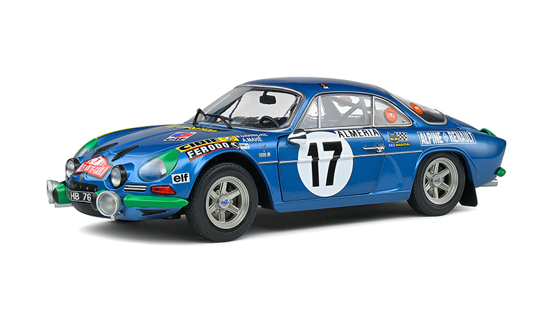 Renault Alpine A110 1600S #17 Rallye de Monte Carlo 1972 1:18 - Solido