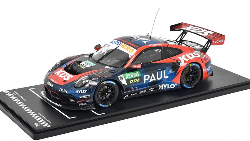 Porsche 911 GT3 R Team 75 #24 DTM Winner Norisring Preining 1:18 - IXO Models