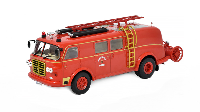 Pegaso Z-203 Tanker Bomberos - Hasiči - 1:43 Edicola časopis s modelem