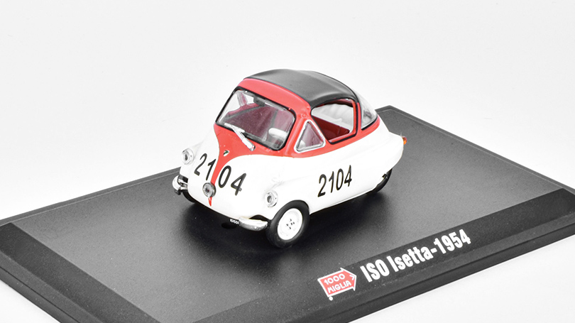 ISO Isetta  #2104 1954 1:43 Hachette časopis s modelem