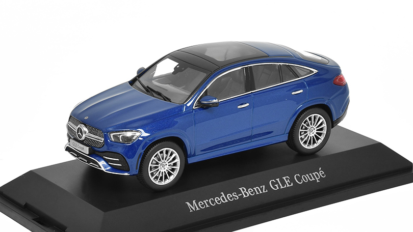 Mercedes GLE Coupe (C167) modrá metalíza 1:43 - Norev