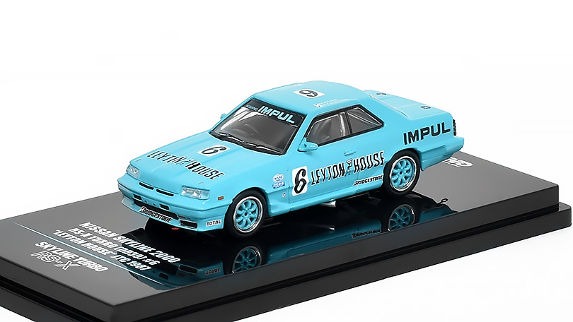 Nissan Skyline 2000 RS-X Turbo DR30 #6 LEYTON HOUSE JTC 1987 1:64 - INNO Models