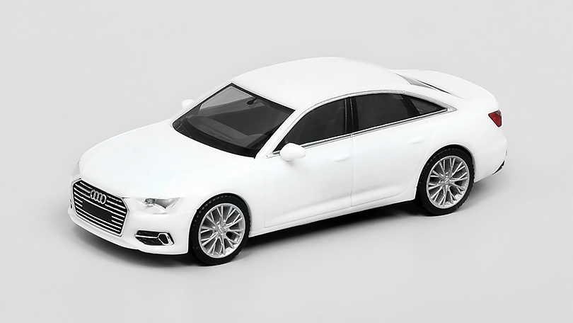 Audi A6 Limo bílá 1:87 - Herpa