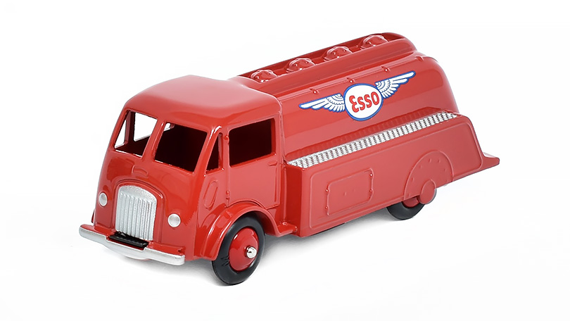 Ford Citerne ESSO - No Scale - Dinky toys / Atlas časopis s modelem